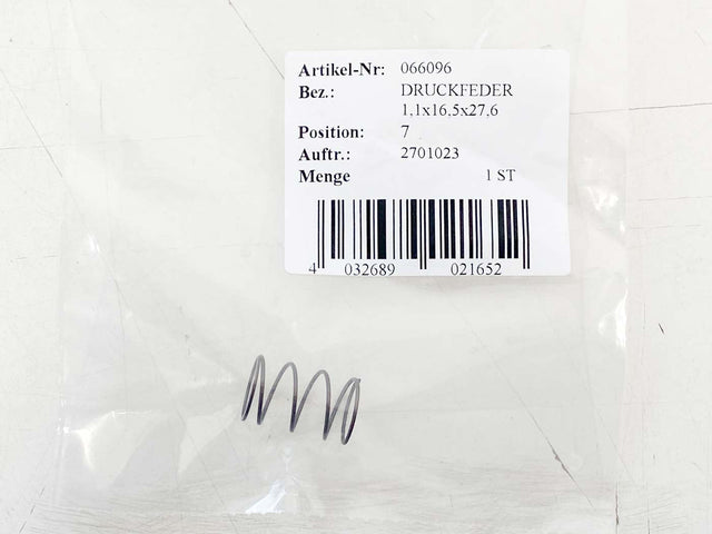 Mafell DRUCKFEDER 1,1x16,5x27,6 Ersatzteil 066096