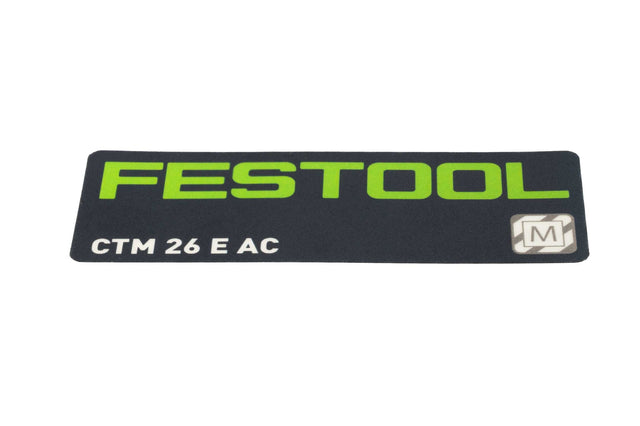 Festool Typenschild CTM 26 E AC ET-BG Ersatzteil 10737303