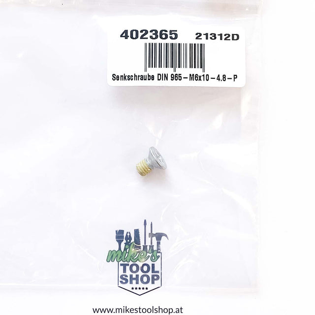Festool Senkschraube DIN 965-M6x10-4.8-PR30 Ersatzteil 402365