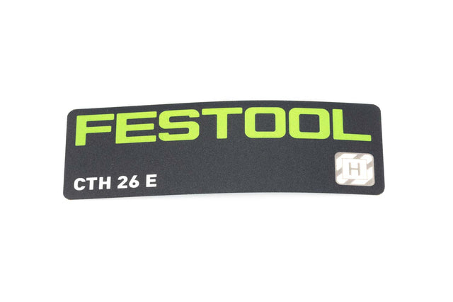 Festool Typenschild CTH 26 E ET-BG Ersatzteil 10737642